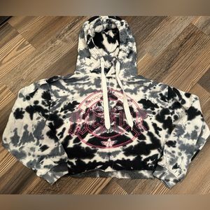 AC/DC Crop Sweatshirt